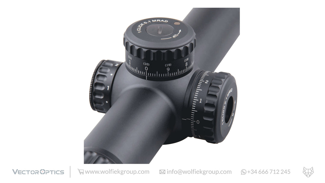 Vector Optics · Continental 34mm x6 1-6x28 Tactical FFP